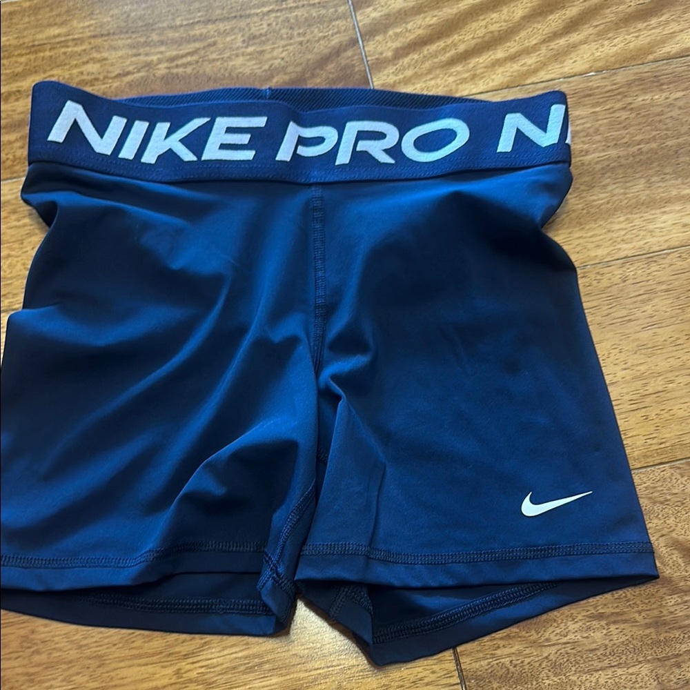 Nike Pro Navy Blue Shorts